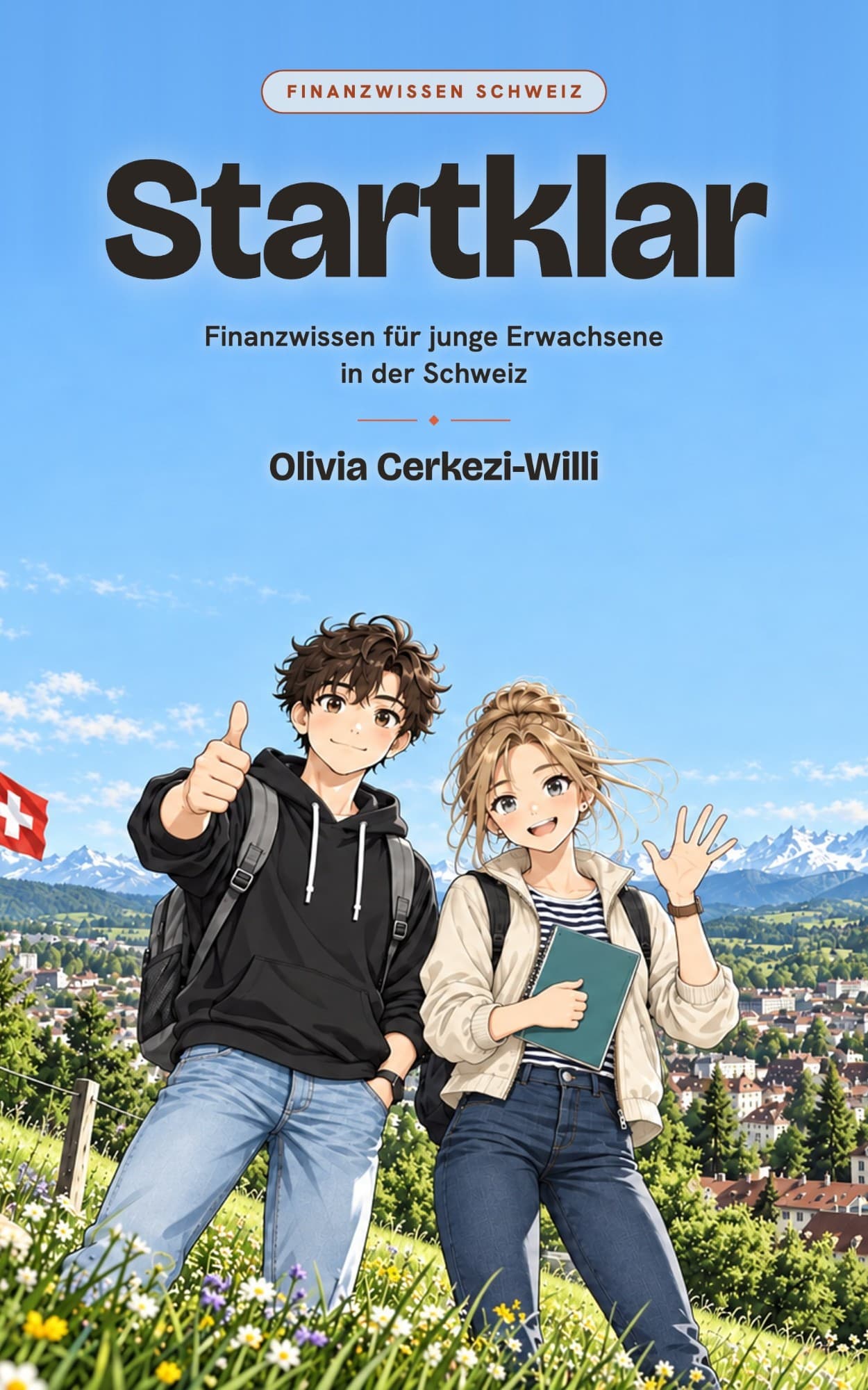 Startklar — Finanzwissen für junge Erwachsene in der Schweiz. Buchcover.